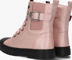 roze shoesme veterboots sw22w030