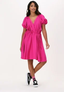 roze silvian heach mini jurk kraw