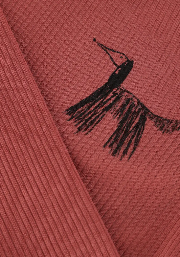 roze sproet & sprout coltrui turtle neck mauve