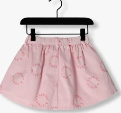 roze sproet & sprout minirok denim skirt sproet print