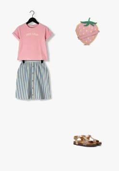 roze sproet & sprout t-shirt terry t-shirt pink lady