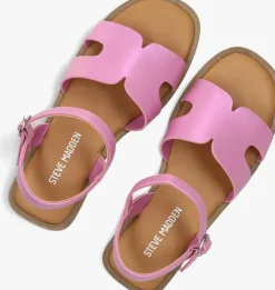 roze steve madden platte sandalen jhidden
