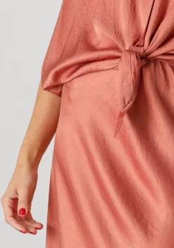 roze summum midirok skirt heavy silky touch