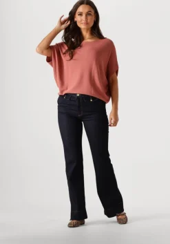 roze summum top oversized knitted top viscose blend knit