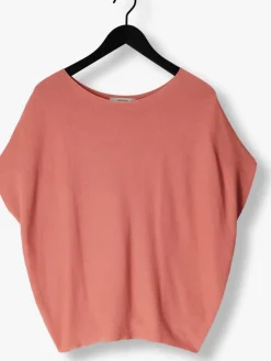 roze summum top oversized knitted top viscose blend knit