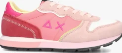 roze sun68 lage sneakers girls ally color explosion
