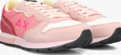 roze sun68 lage sneakers girls ally color explosion