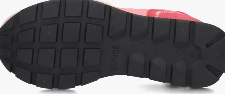 roze sun68 lage sneakers girls ally color explosion