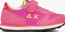 roze sun68 lage sneakers girls ally solid