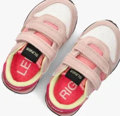 roze sun68 lage sneakers girls ally color explosion