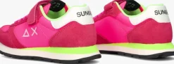roze sun68 lage sneakers girls ally solid