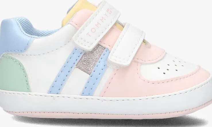 roze tommy hilfiger lage sneakers 33720