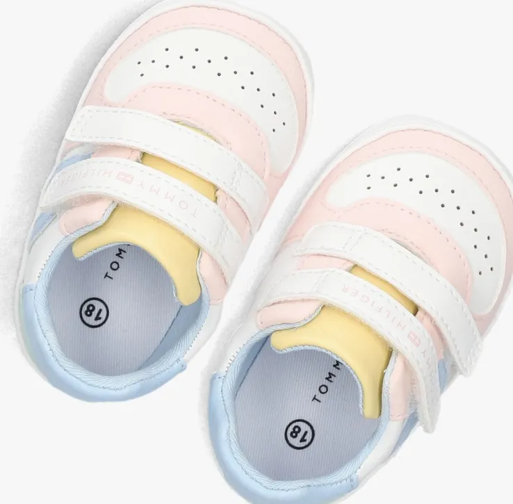 roze tommy hilfiger lage sneakers 33720