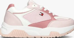 roze tommy hilfiger lage sneakers 33219