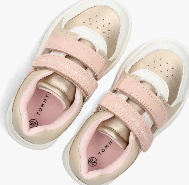 roze tommy hilfiger lage sneakers 33518