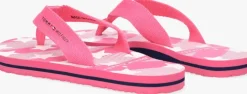 roze tommy hilfiger teenslippers 30882