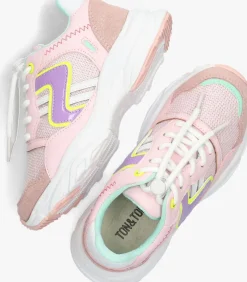 roze ton & ton lage sneakers sanna