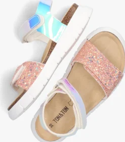 roze ton & ton sandalen ylwa