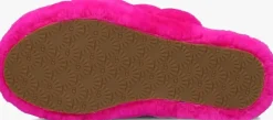 roze ugg pantoffels fluff yeah slide