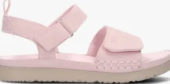 roze ugg platte sandalen goldenstar
