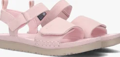 roze ugg platte sandalen goldenstar