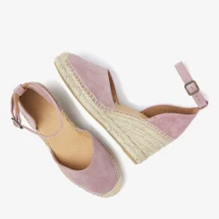 roze via vai espadrilles flora braid