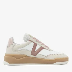 roze via vai lage sneakers sam olivia