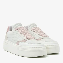 roze via vai lage sneakers isa josie