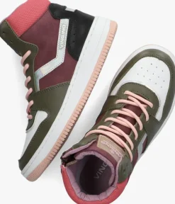 roze vingino hoge sneakers senne mid