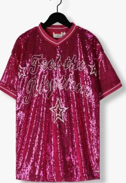 roze vingino mini jurk pommely