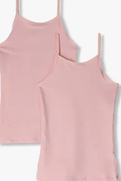 roze vingino singlets girls singlet (2-pack)