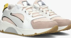 roze wysh lage sneakers wyke