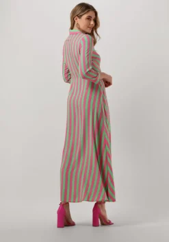 roze y.a.s. maxi jurk yassavanna long shirt dress