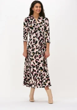 roze y.a.s. maxi jurk yassavanna long shirt dress