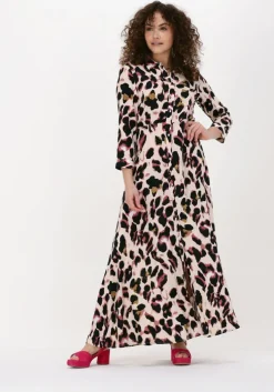 roze y.a.s. maxi jurk yassavanna long shirt dress