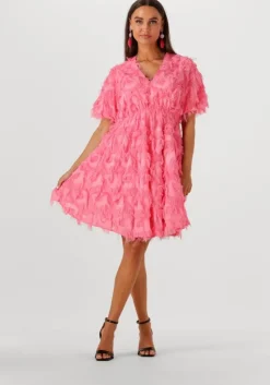 roze y.a.s. mini jurk yaspazylla 2/4 dress