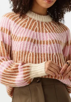 roze y.a.s. trui yaschrisna ls knit pullover