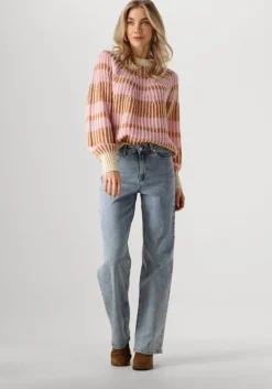 roze y.a.s. trui yaschrisna ls knit pullover