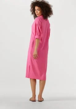 roze ydence midi jurk dress sienna