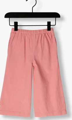 roze your wishes culottes linnen wide leg pants