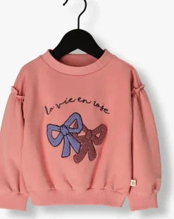 roze your wishes sweater la vie ruffle sleeve sweater