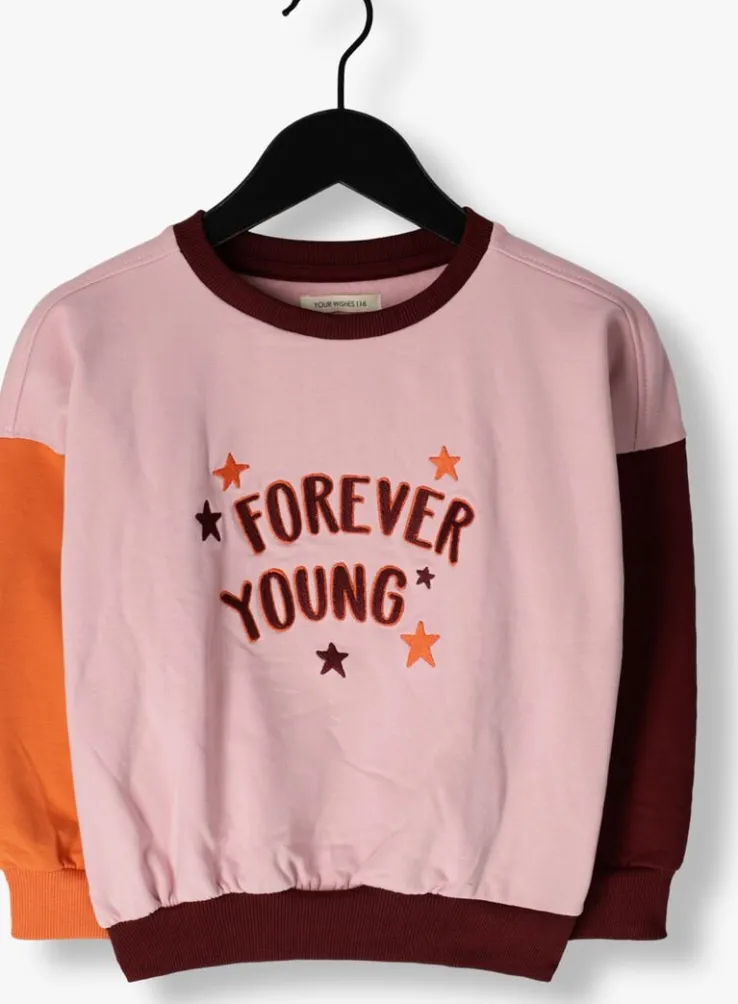 roze your wishes sweater forever young oversized sweater