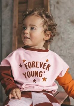 roze your wishes sweater forever young oversized sweater