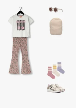 roze z8 flared broek alegra