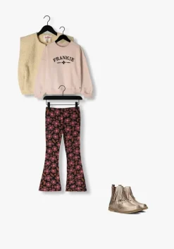 roze z8 flared broek freya