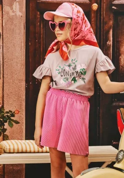 roze z8 korte broek della