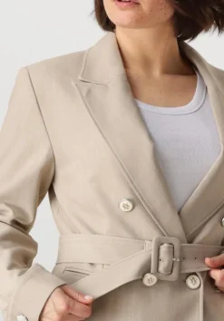 taupe aaiko blazer mae r pes 345