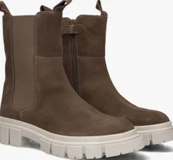 taupe apples & pears chelsea boots b0011110