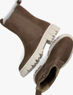 taupe apples & pears chelsea boots b0011110