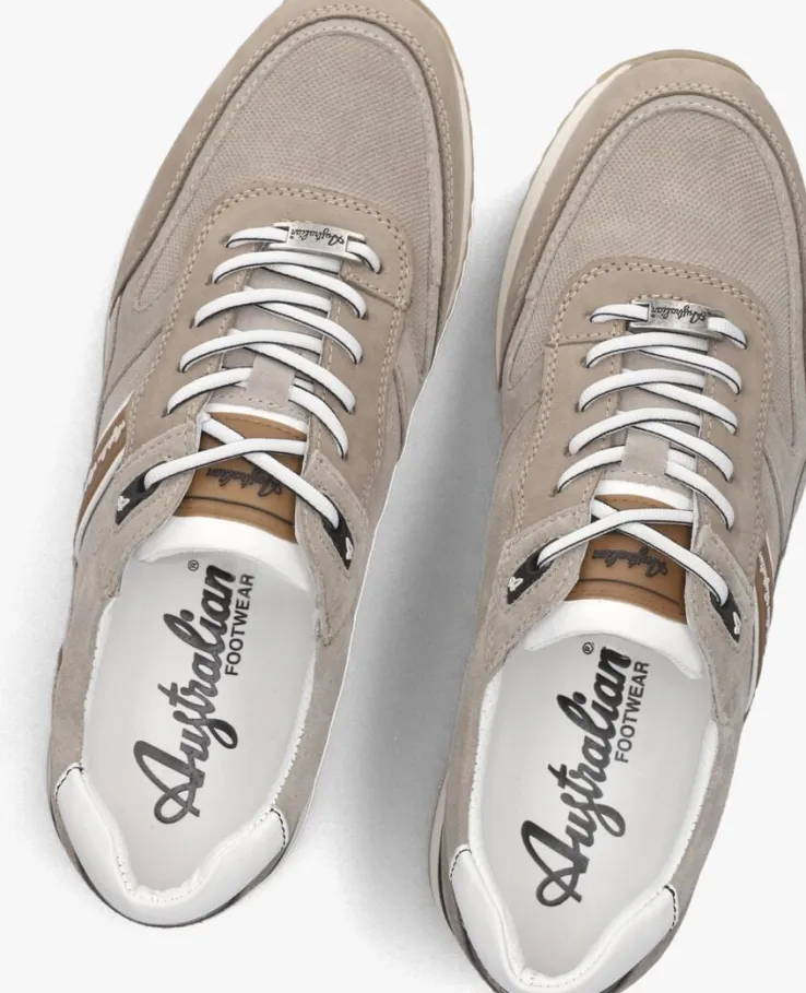 taupe australian lage sneakers filmon